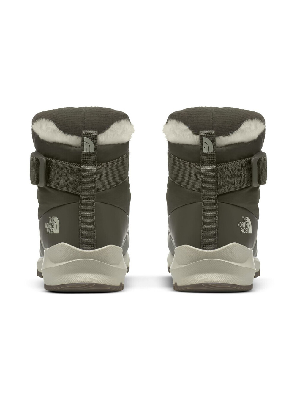 THE NORTH FACE Women's ThermoBall Pull-On Insulated Boot, Green/Vintage Size 9 - Picture 2 of 4